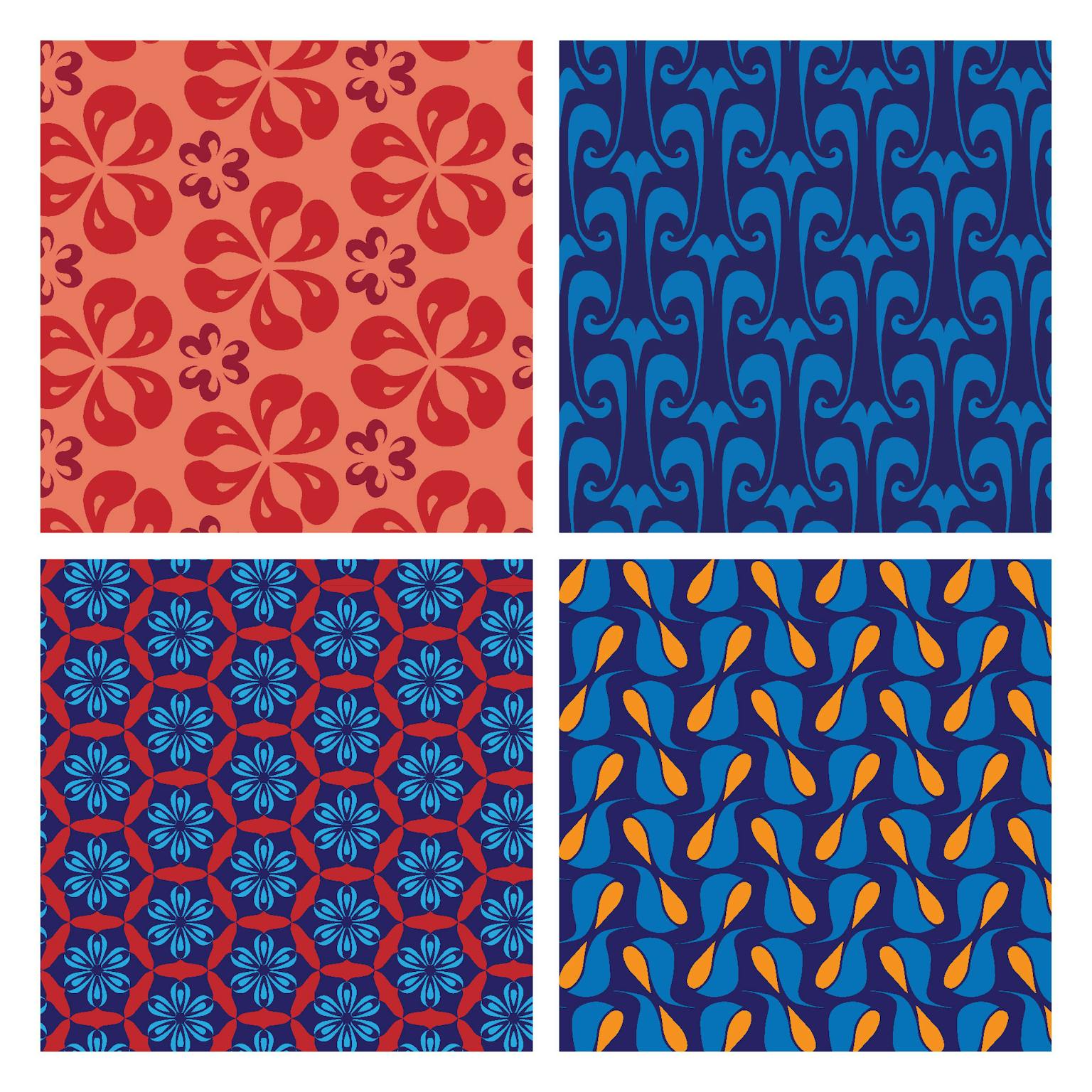 Image for entry 'Blue and Red Wallpaper Groups'