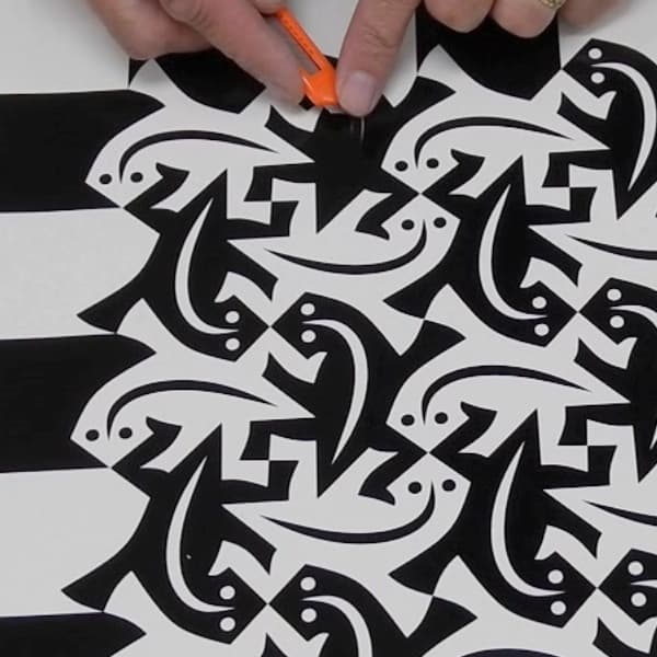Image for entry 'M.C. Escher and the Vinyl Cutter'