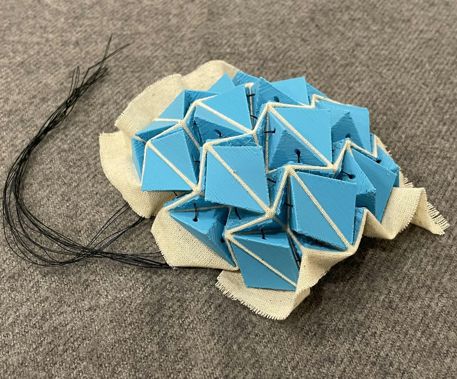 Image for entry '3-D Printed Waterbomb Tessellation'