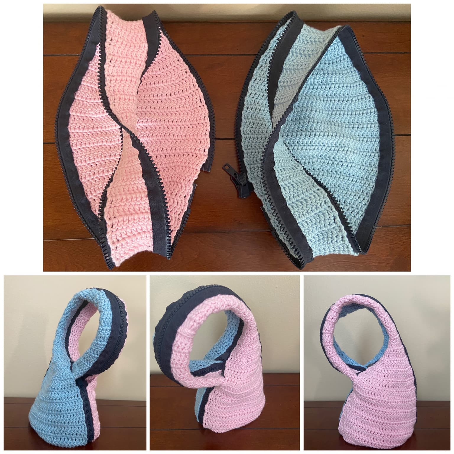 Image for entry 'Mobius Circles to Klein Bottle'