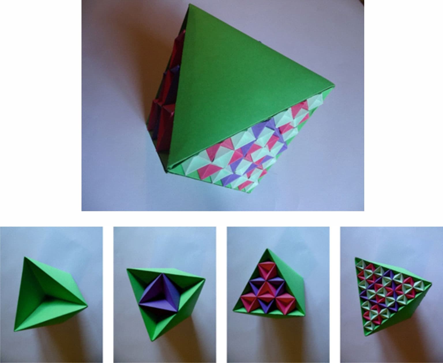 Image for entry 'Tetrahemihexahedron with dented cube'