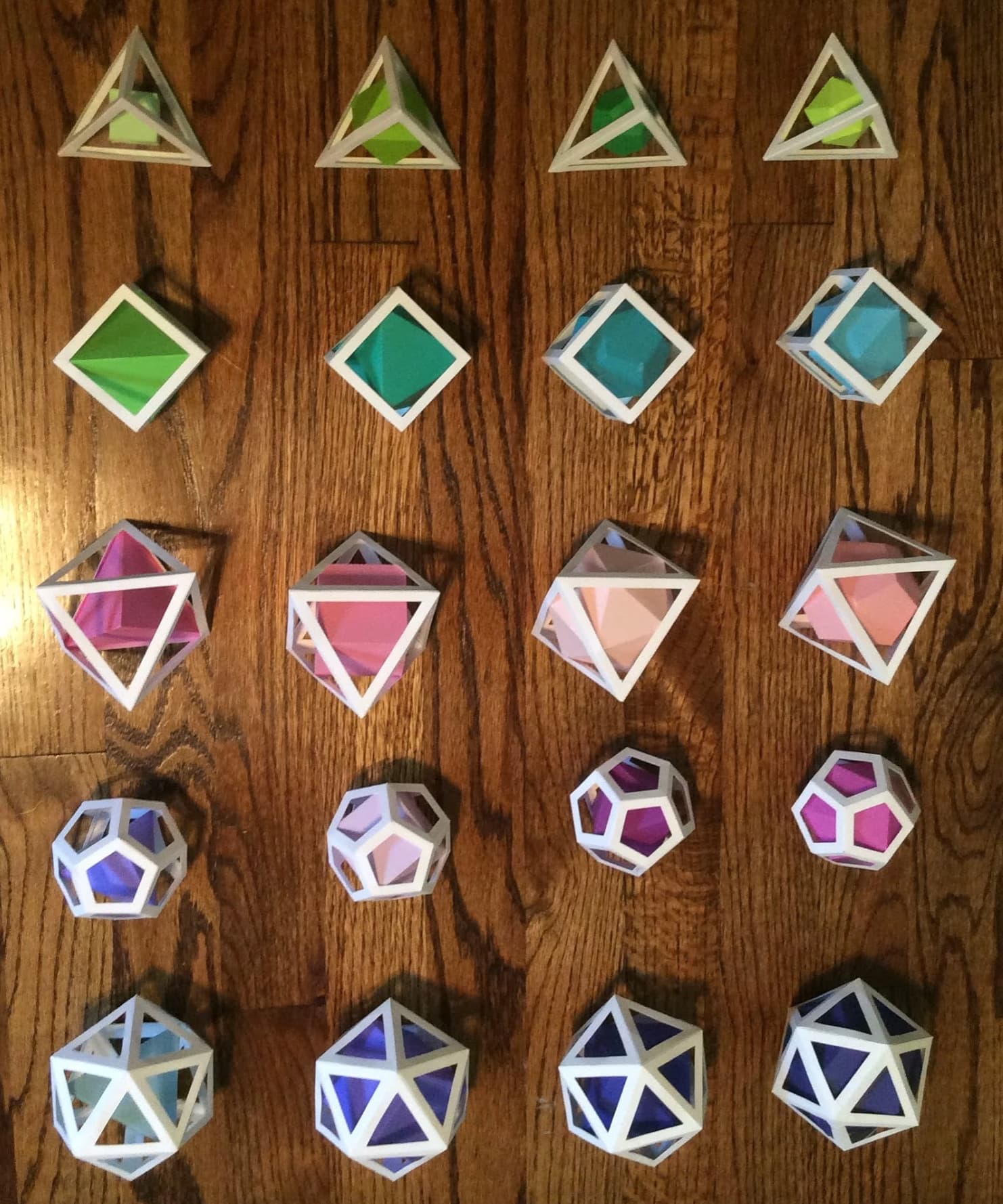 Image for entry 'Inscribed Platonic Solids'