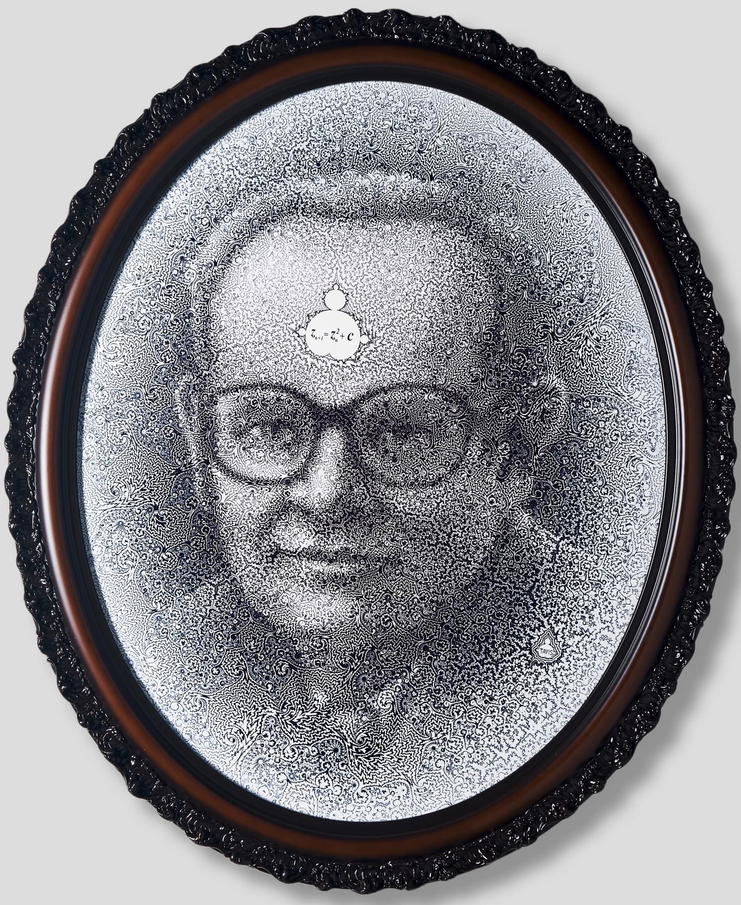 Image for entry 'Portrait of Benoit Mandelbrot'