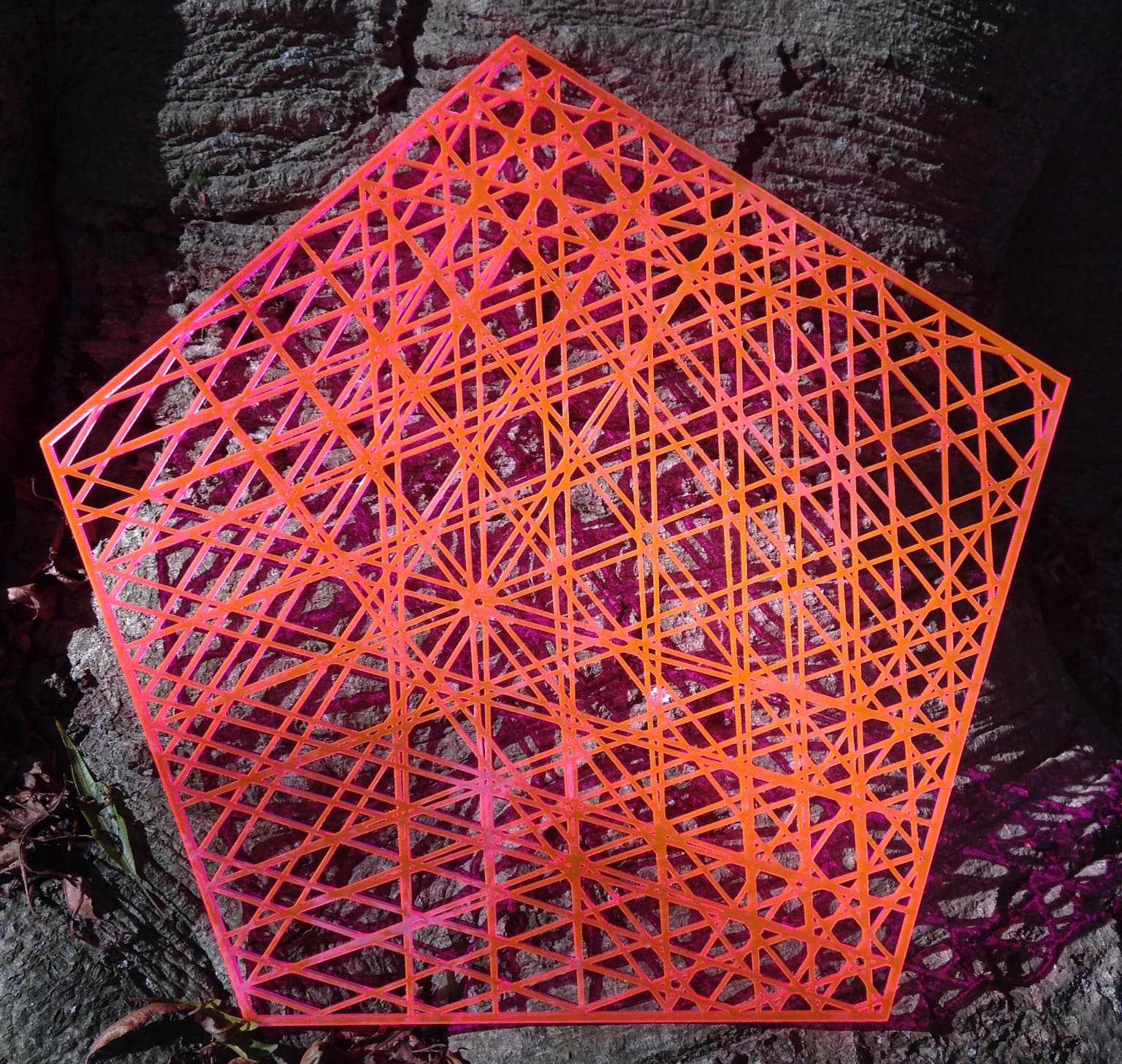 Image for entry 'An asymmetrical periodic path on the regular pentagon'