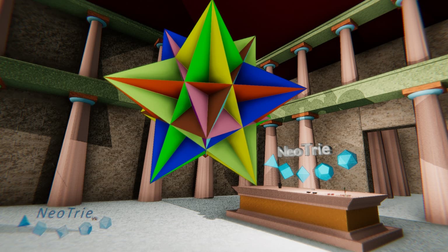 Image for entry 'Great Icosahedron in VR'
