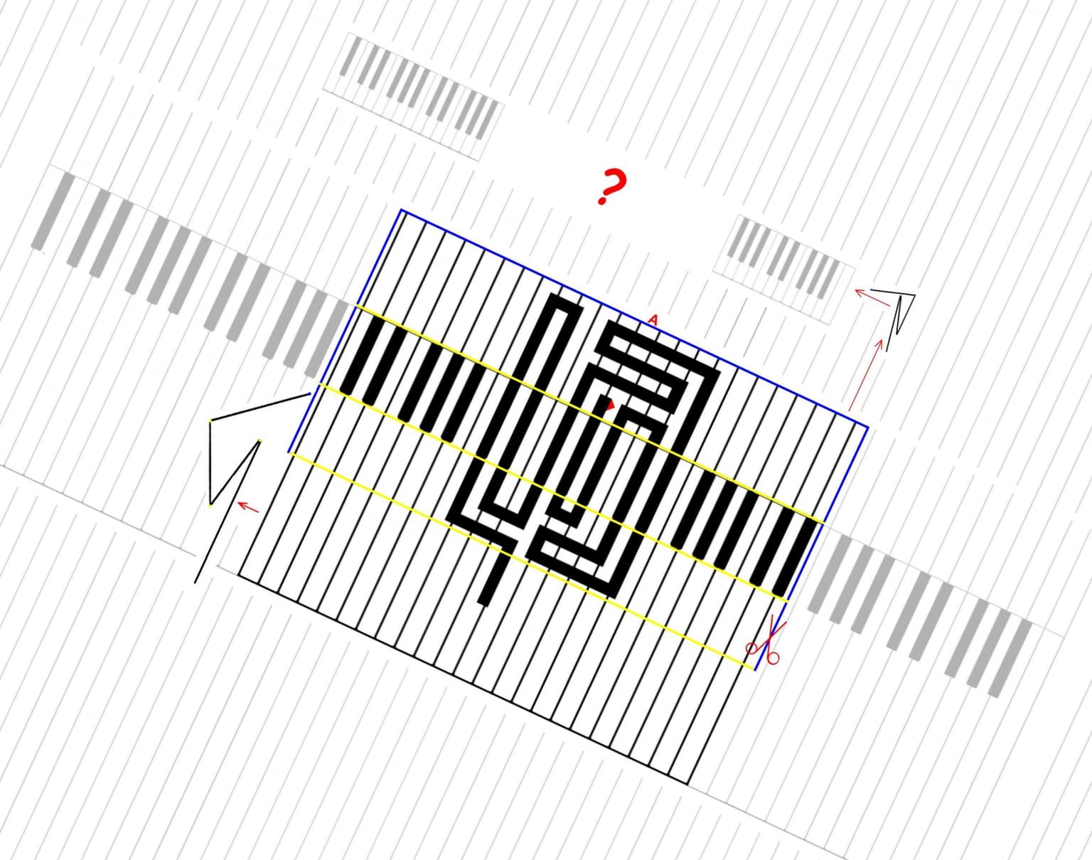 Image for entry 'Graphic geometrical Transformer puzzling piano & Chartres'