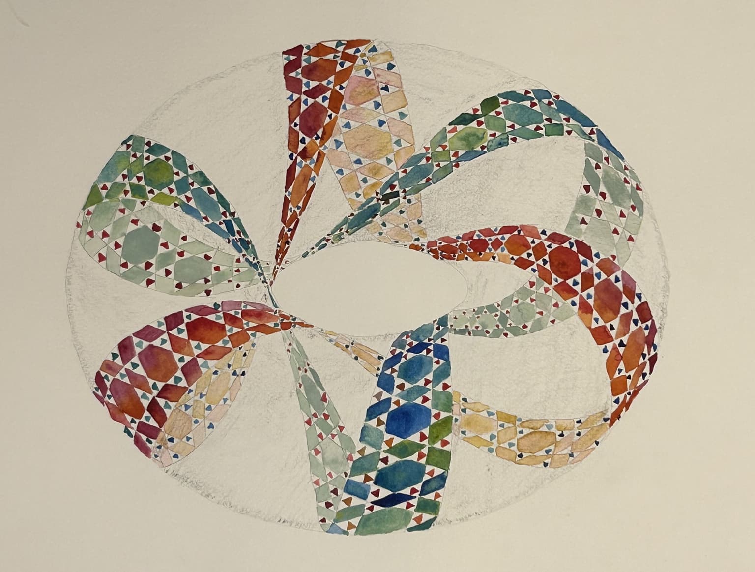 Image for entry 'Cosmatesque Geodesics'