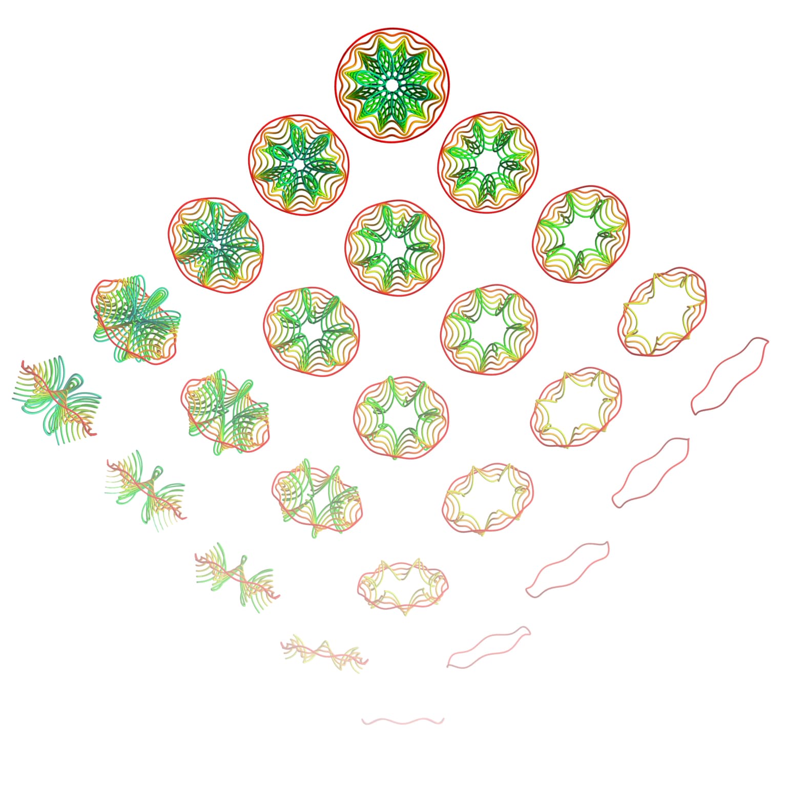 Image for entry 'Growing Parallel Normal Curves'
