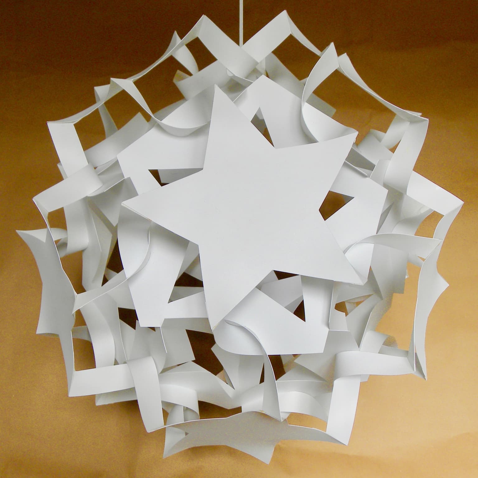 Image for entry 'Dodecahedron with Positive and Negative Penta Stars.'