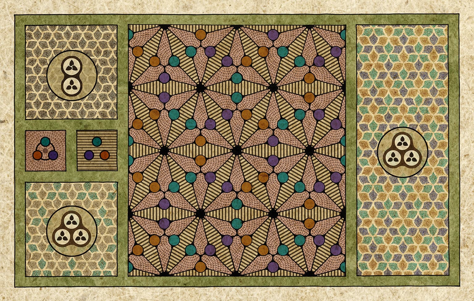 Image for entry 'Method for Uniform Interspersion II (p31m/p3m1)'