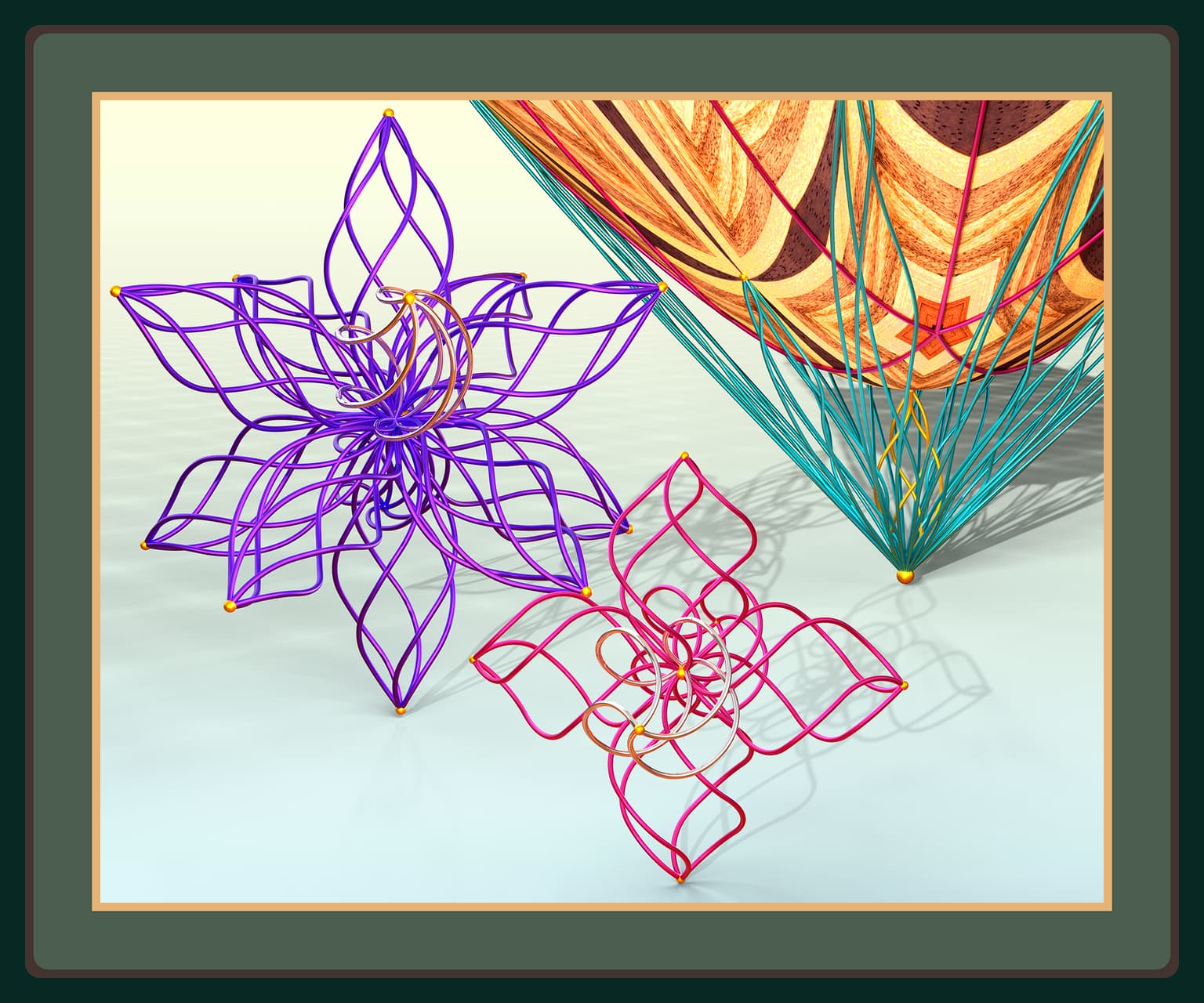 Image for entry 'Tangent Tiling Curves: Circular and Hyperbolic'