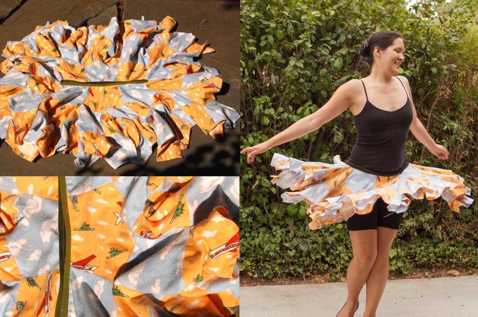 Image for entry 'Hyperbolic (Air)plane Skirt'