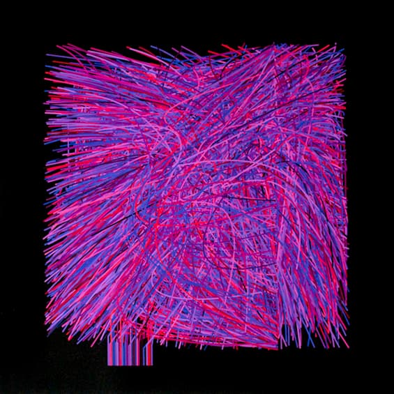 Image for entry 'Color Code, Algorithmic Lines n.0078'
