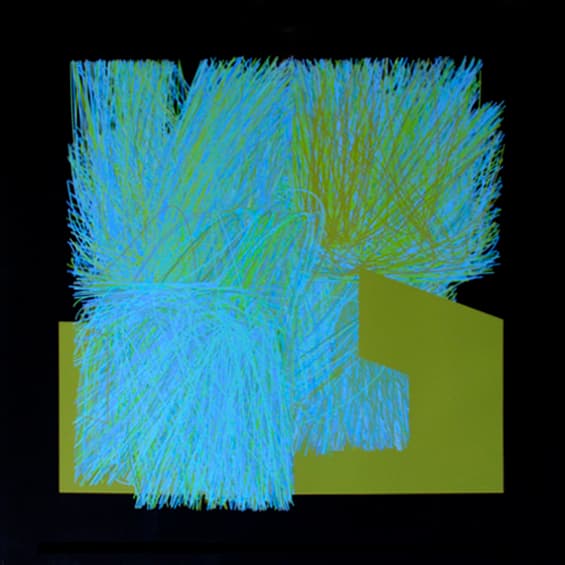 Image for entry 'Color Code, Algorithmic Lines n. 0032'