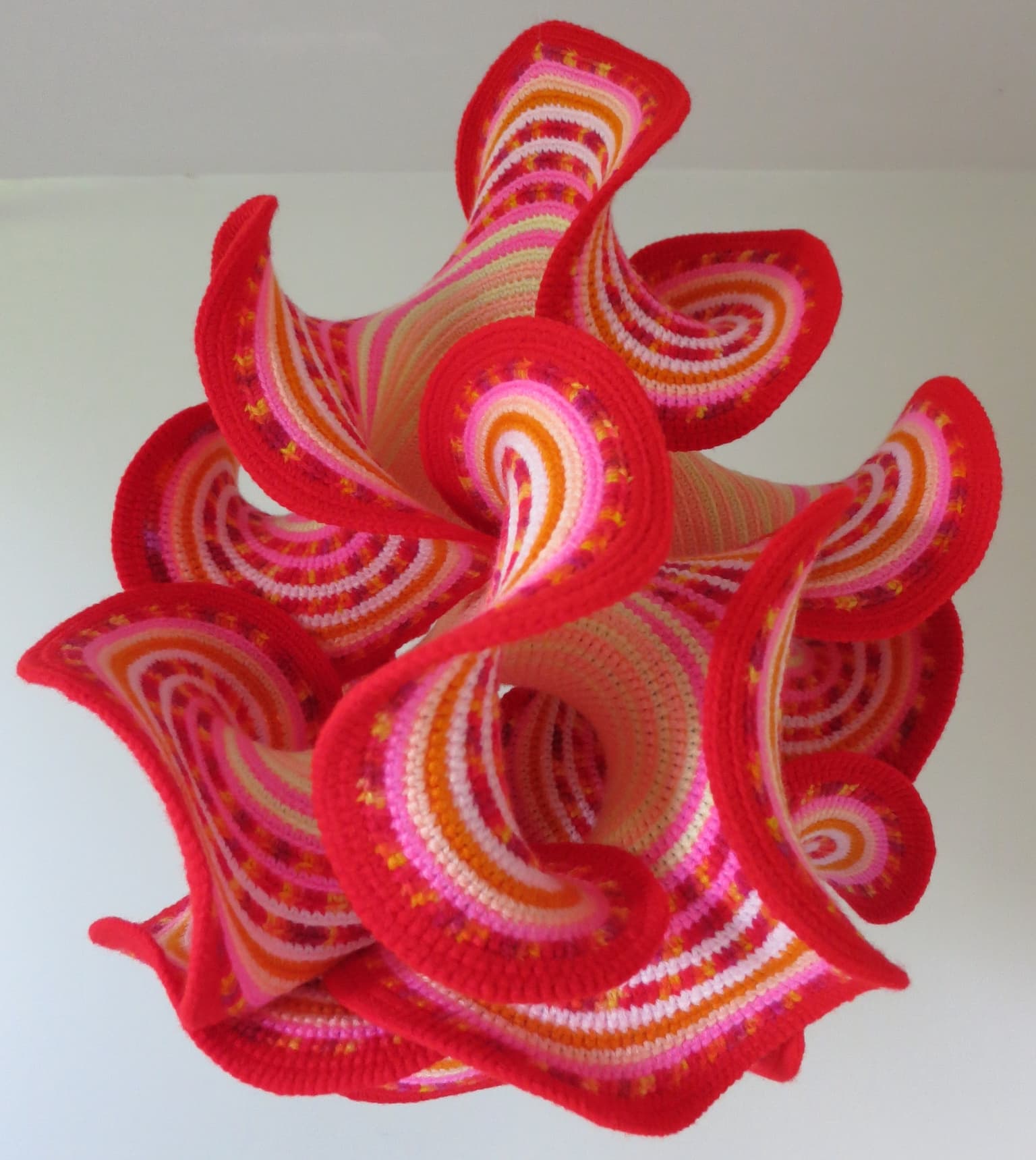 Image for entry 'Hyperbolic Disk with Red Rim'