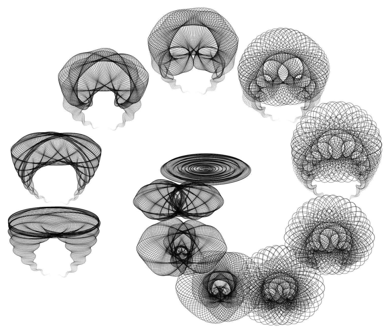 Image for entry 'Evolution of Twin Tornados'