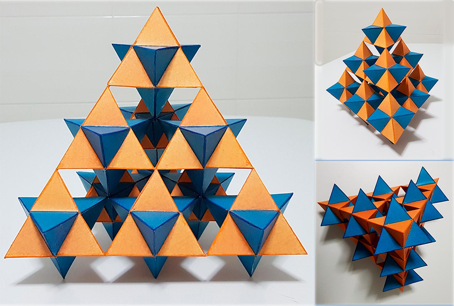 Image for entry 'Sierpinski tetrahedral of Stella octangula'