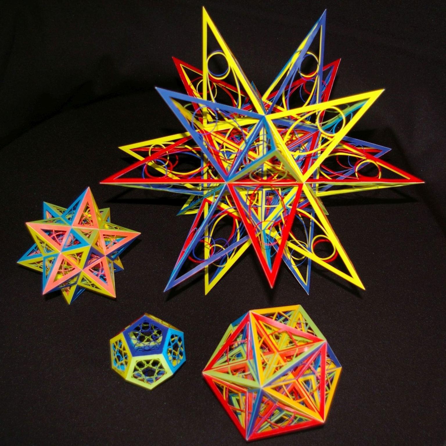 Image for entry 'Four Dodecahedra'
