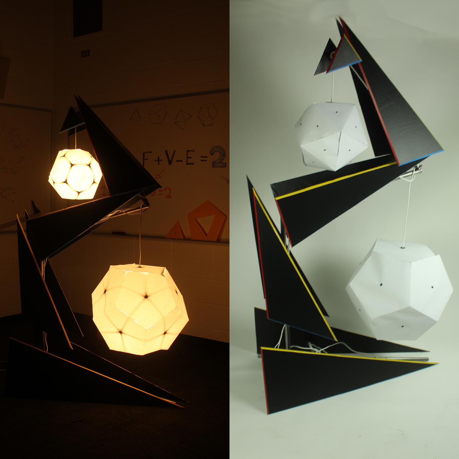Image for entry 'Platonic Dual Lamp'