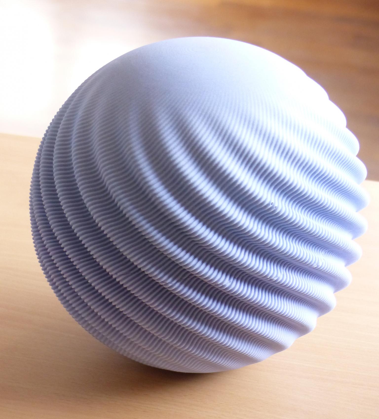 Image for entry '3D printing of a reduced sphere'