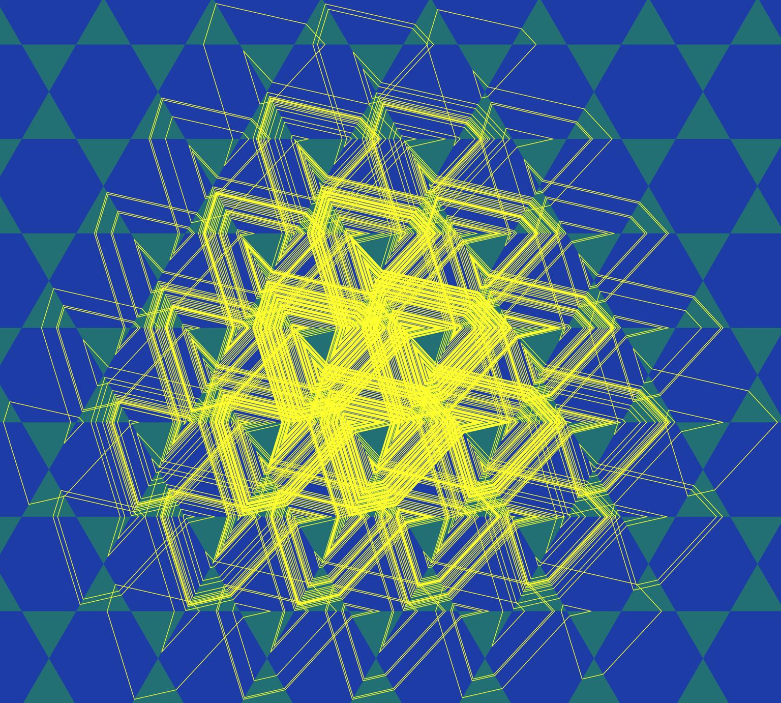 Image for entry 'Refraction in the trihexagonal tiling'