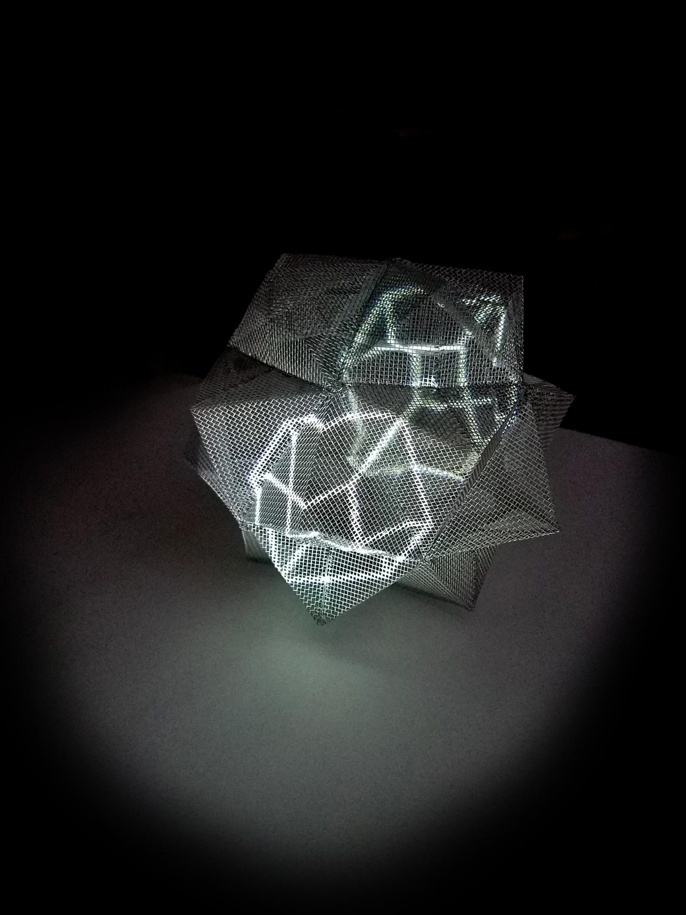 Image for entry 'Necker Cube and Stellated Icosahedron'
