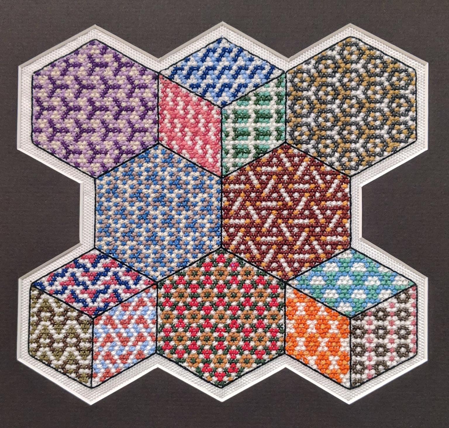 Image for entry 'A (More) Complete Cross Stitch Symmetry Sampler'