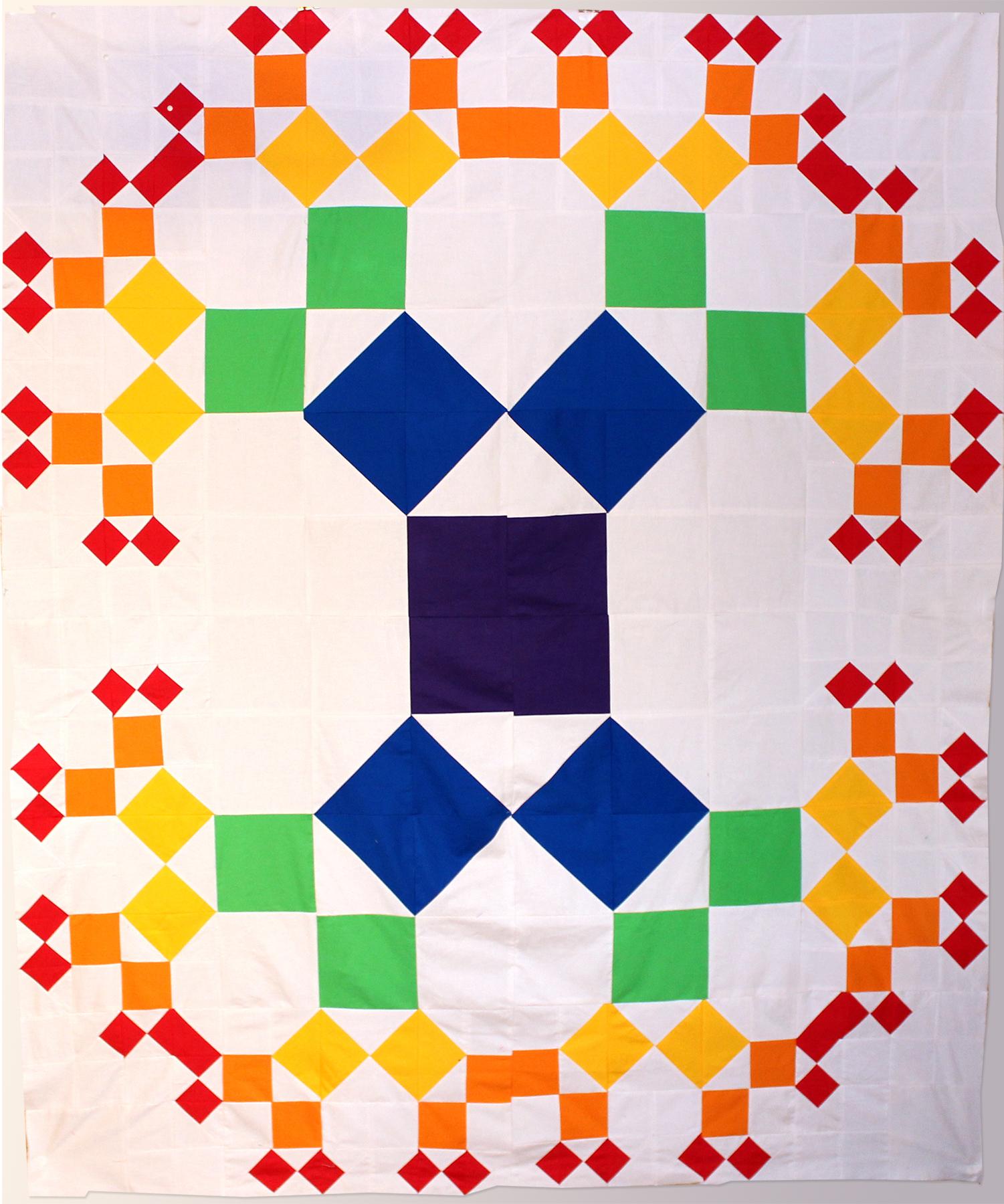 Image for entry 'Pythagoras' Rainbow Quilt'