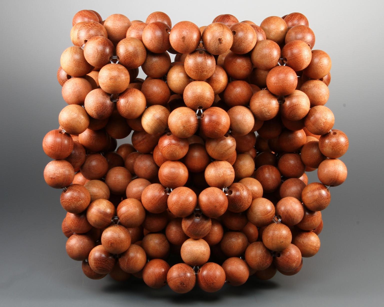 Image for entry 'Bead model of Type I Clathrate (Weaire–Phelan) structure'