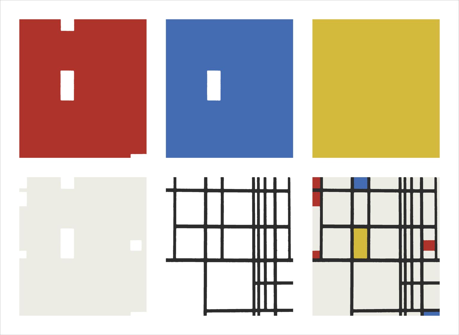 Image for entry 'Deconstructing and Reconstructing Piet Mondrian’s "Composition in Red, Blue, and Yellow"'