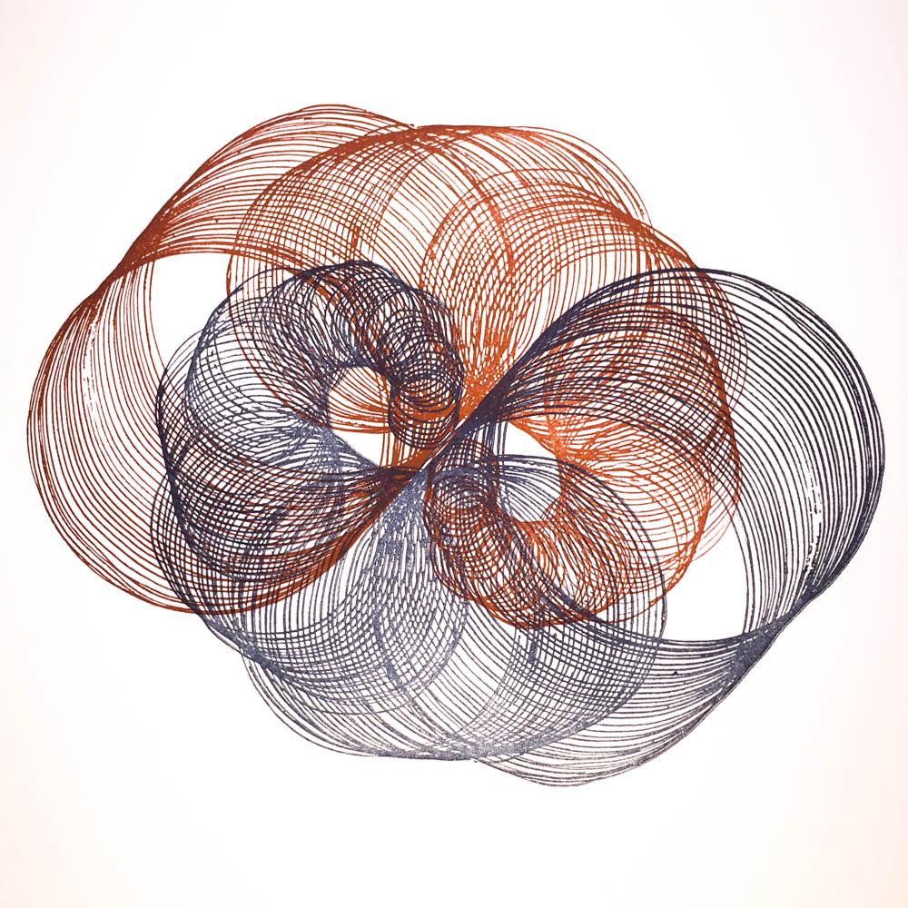 Image for entry 'Fibonacci Spiral Print #2'