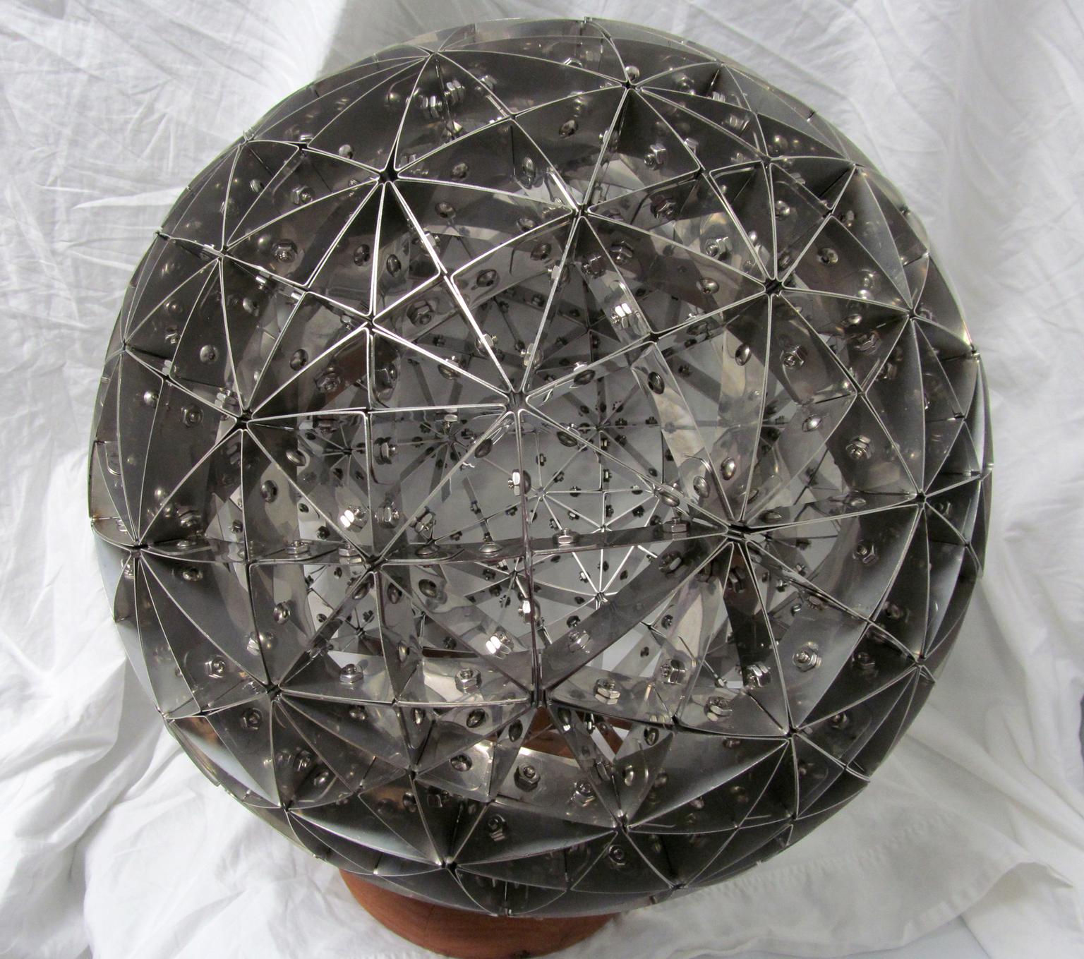 Image for entry 'Stainless Steel Spherical Rhombicosidodecahedron'