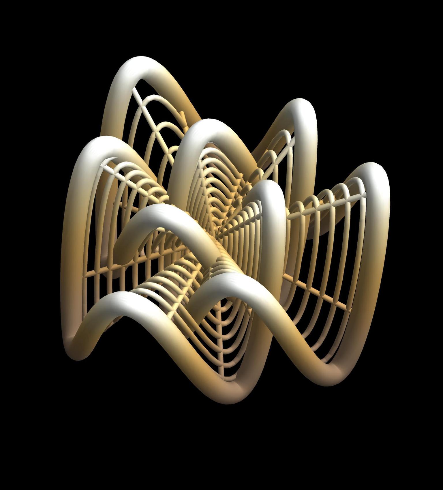 Image for entry 'Borromean links cage'