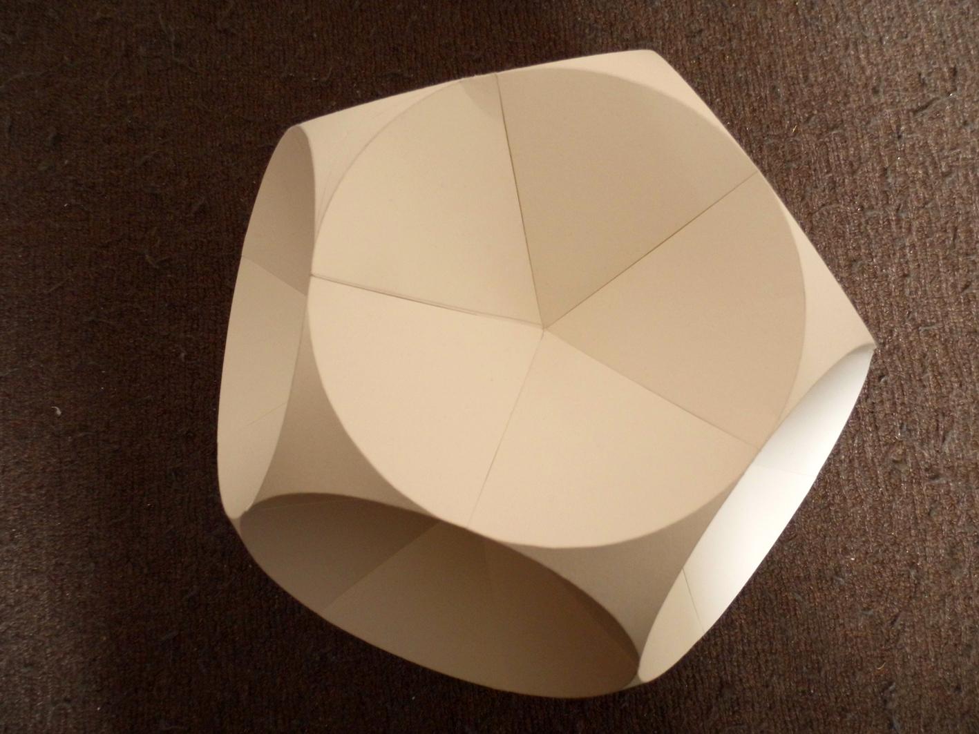 Image for entry 'Conic Dodecahedron made of 20 Pieces of Regular Triangles'