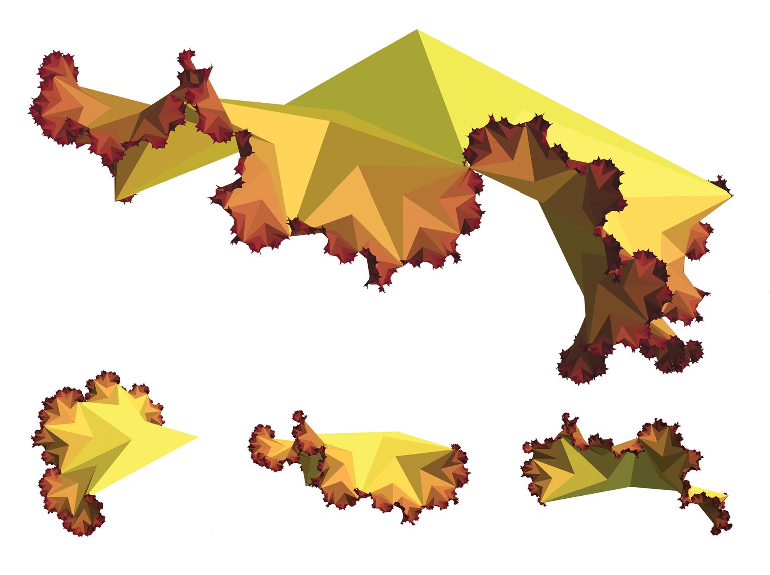 Image for entry 'Hyperbolic Fractal Tiling No. 1'