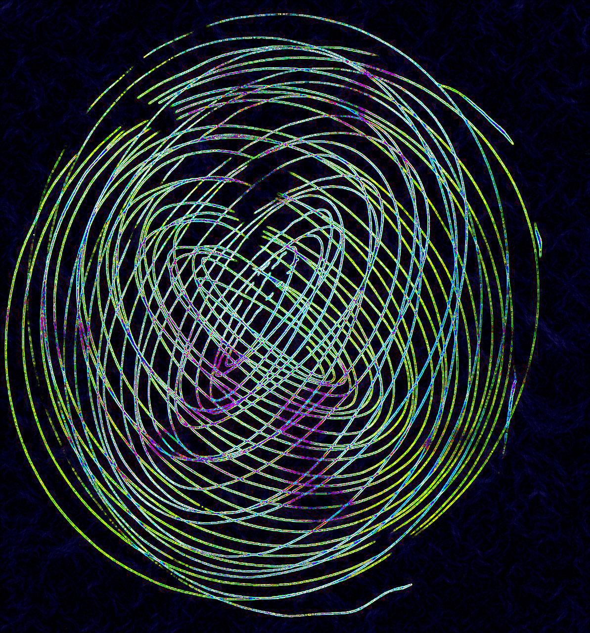 Image for entry 'Spiraling Spheres of Light'