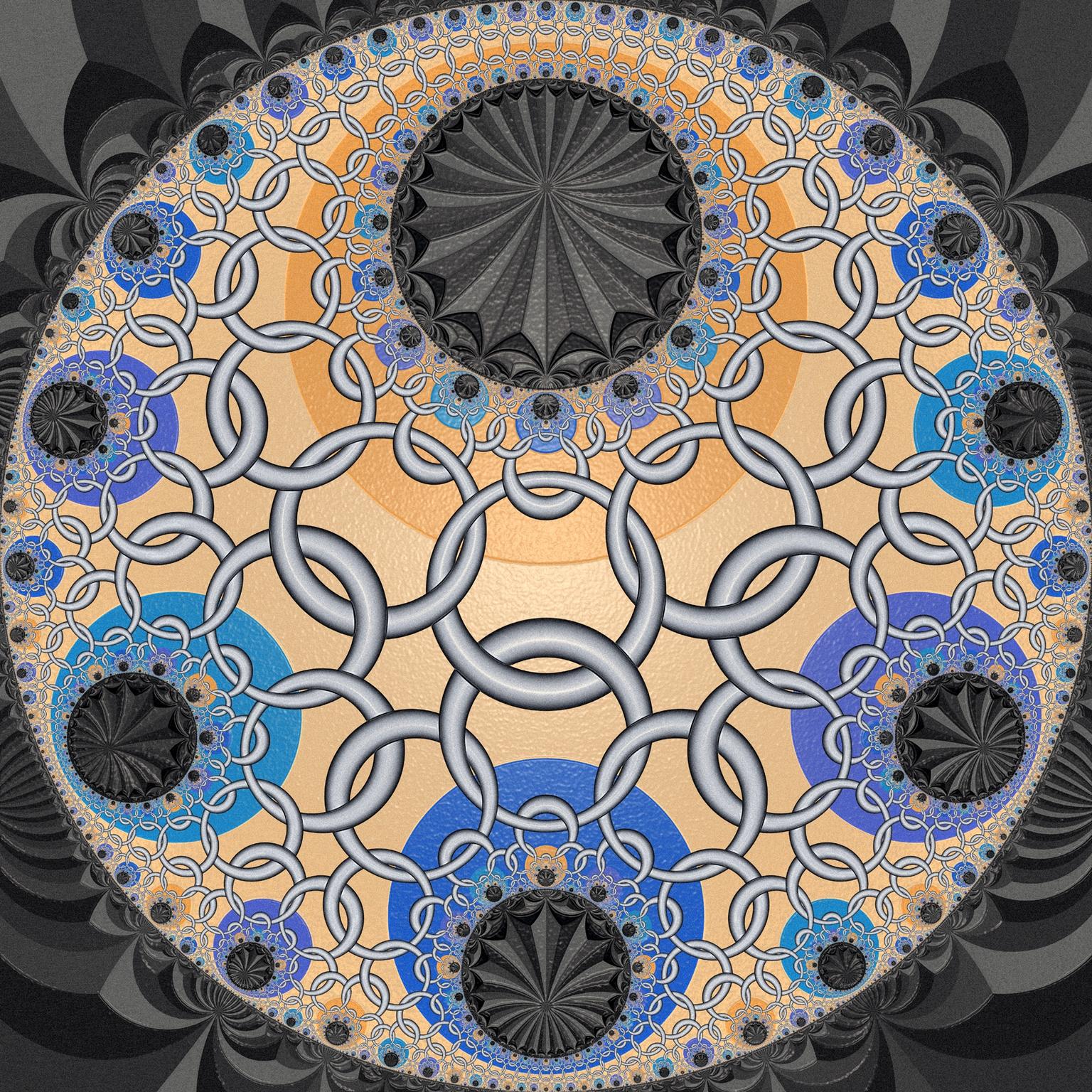 Image for entry 'Hyperbolic Tiling I'