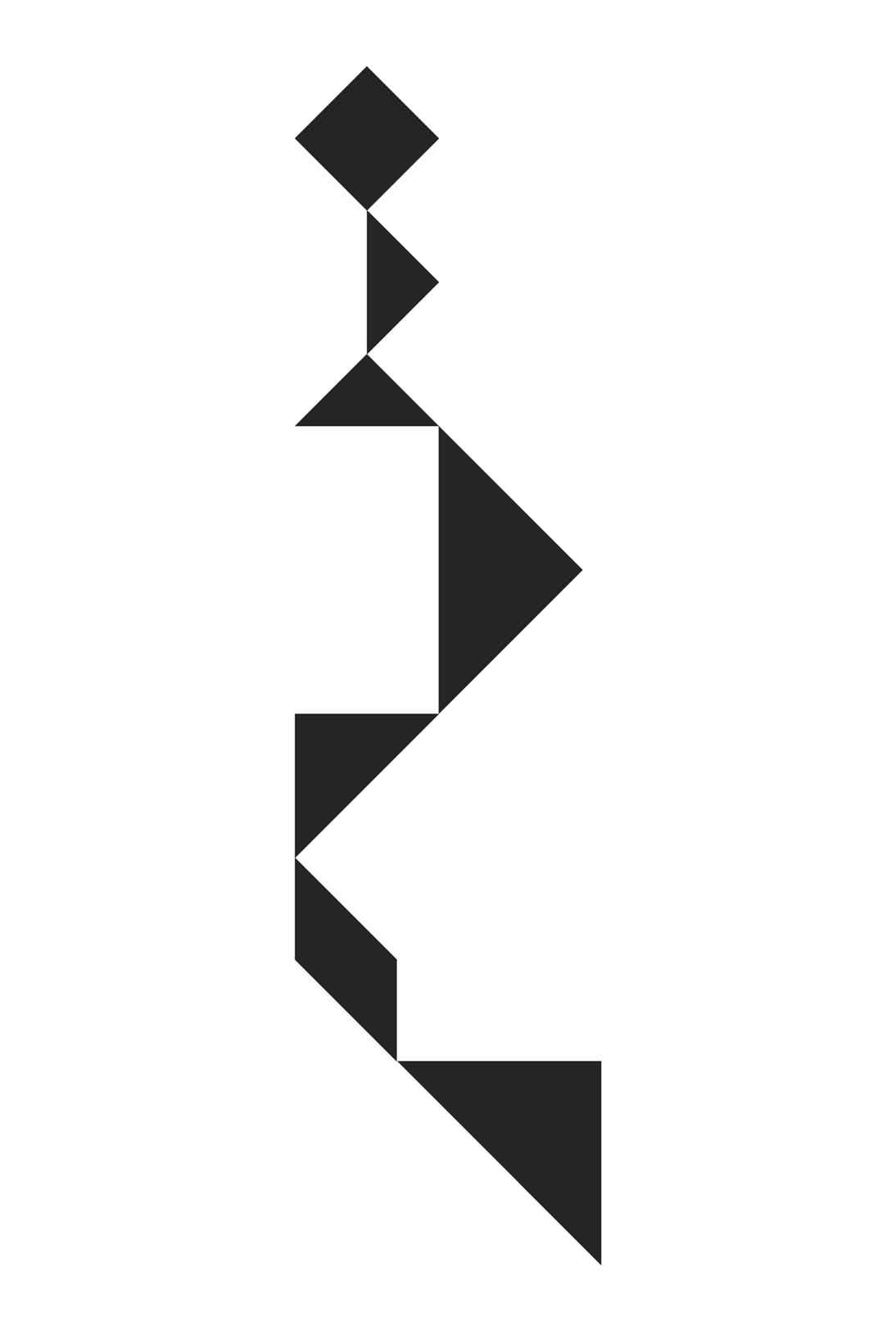 Image for entry 'Rule and Form - Rule 12 -  Chain - corners, touching each other,  form one right angle.'