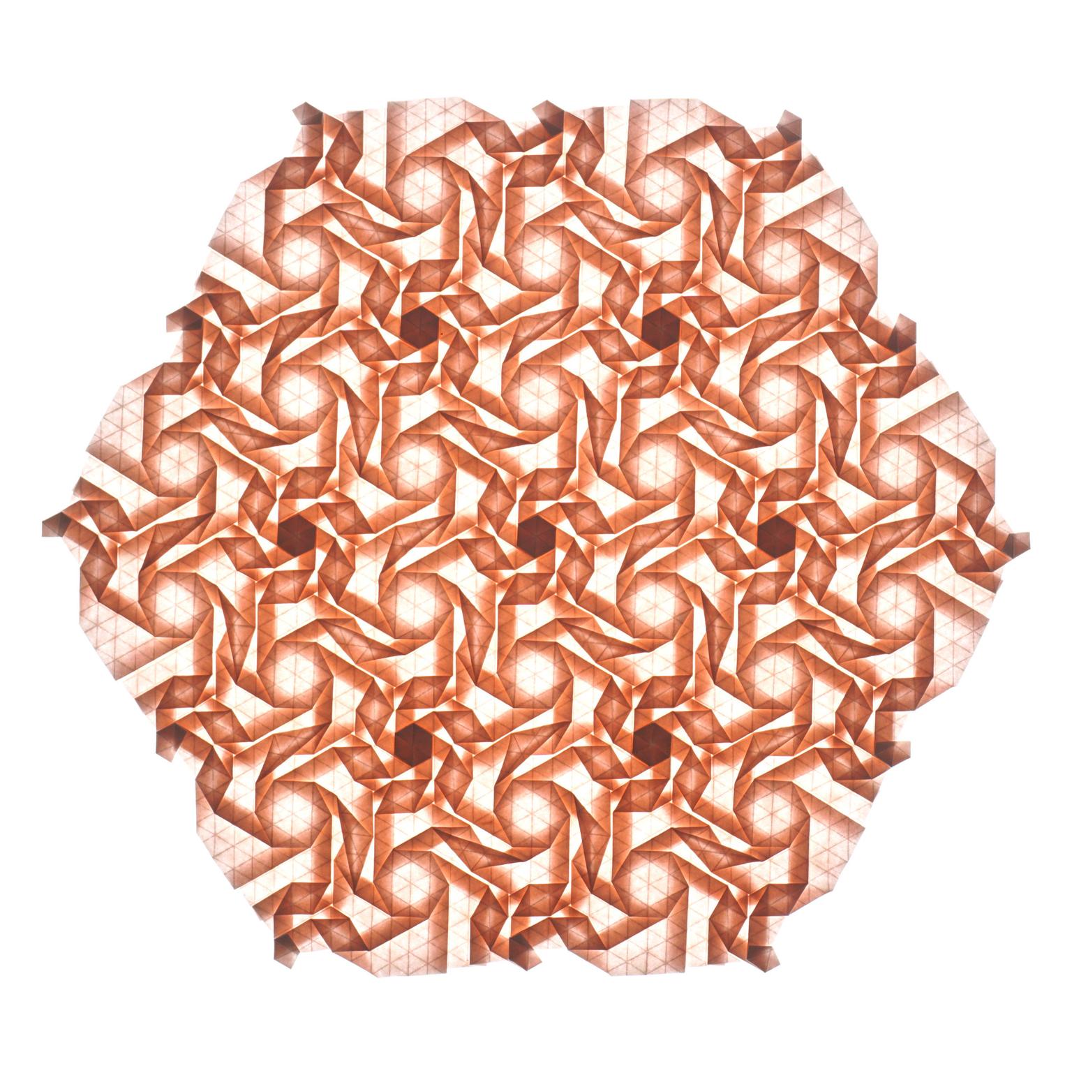 Image for entry 'Extracted Origami Tessellation'