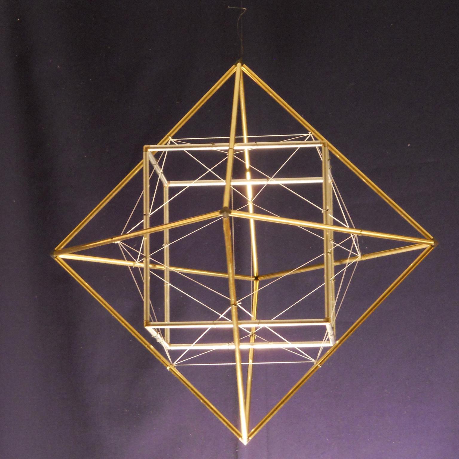 Image for entry 'Relations Between Some Platonic Solids - A Series of Five Models'