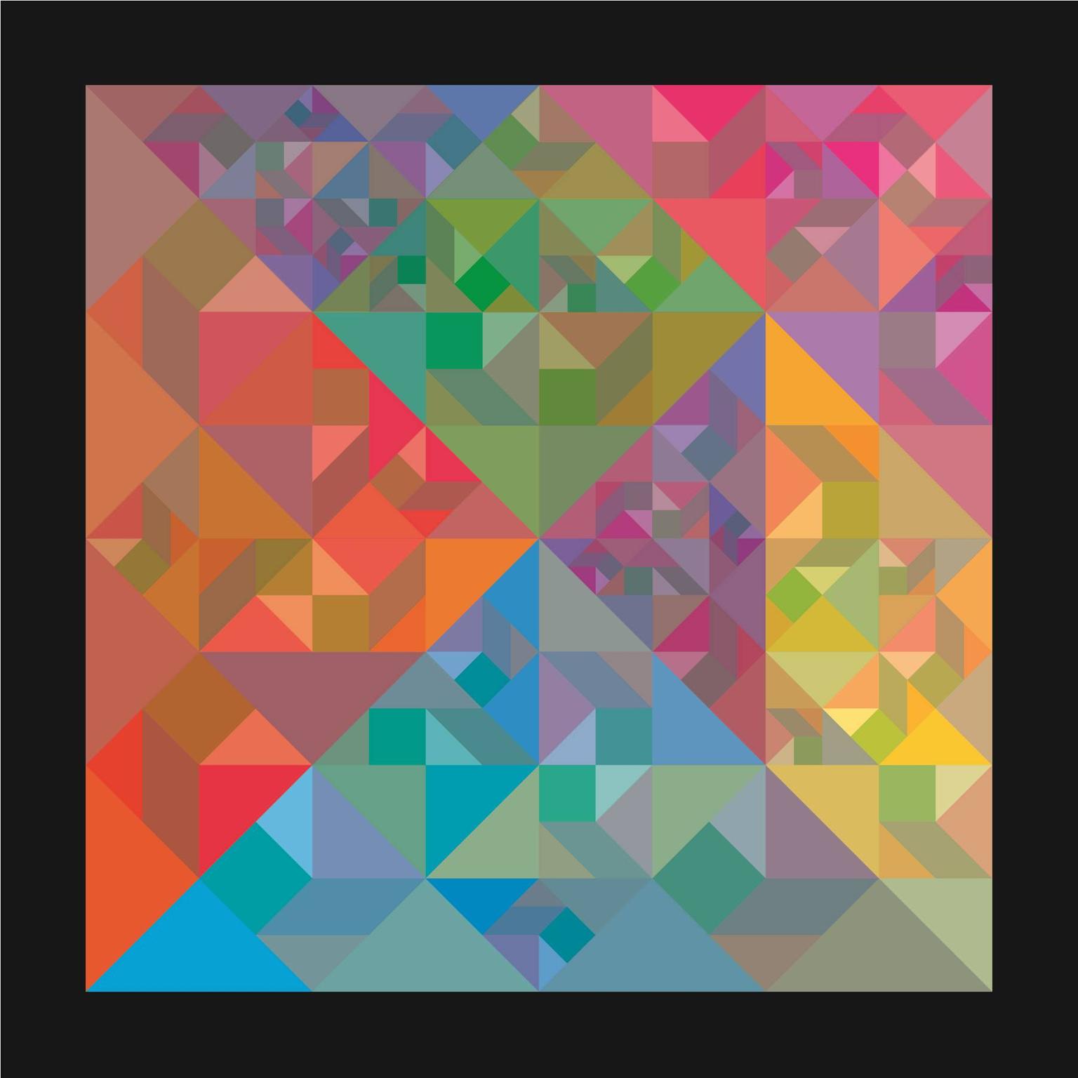 Image for entry 'Recursive Colored Tangram (3 Levels)'