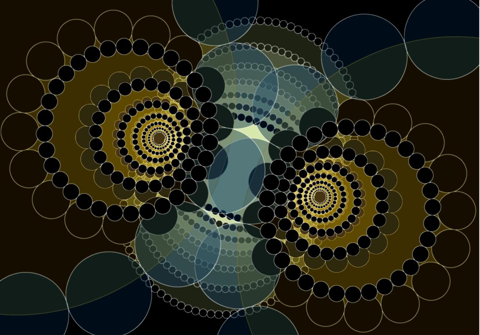 Image for entry 'Circles on Orthogonal Circles'