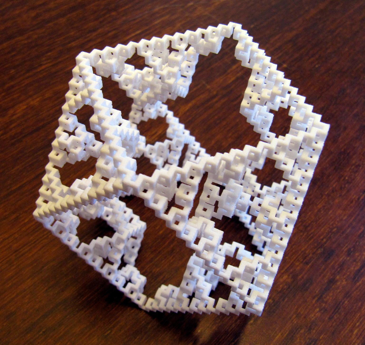 Image for entry 'Cuboctahedral fractal graph'