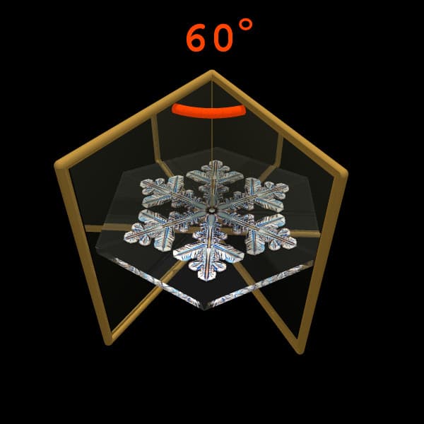 Image for entry 'Symmetries in a snow crystal'