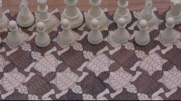 Image for entry 'Creating an Escher-Like Chessboard'