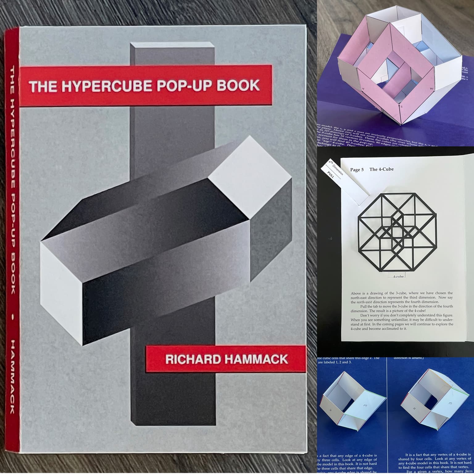 Image for entry 'The Hypercube Pop-Up Book'
