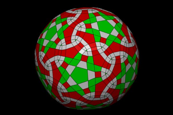 Image for entry 'Snub Dodecahedron and its rectifications'