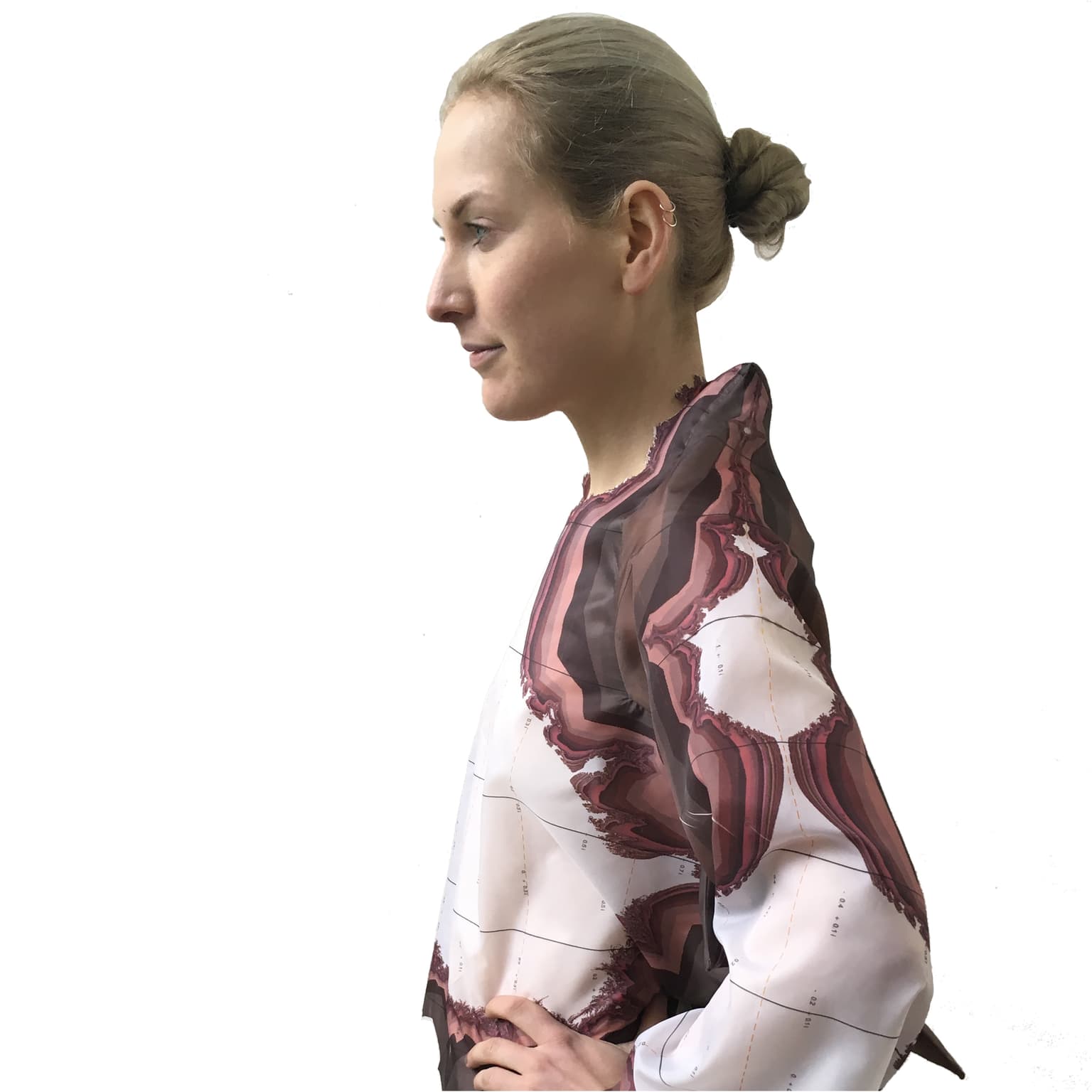 Image for Taxicab-based Mandelbrot Shirt, Taxicab-based Mandelbrot Shirt with Openings, Taxicab-based Mandelbrot Trousers