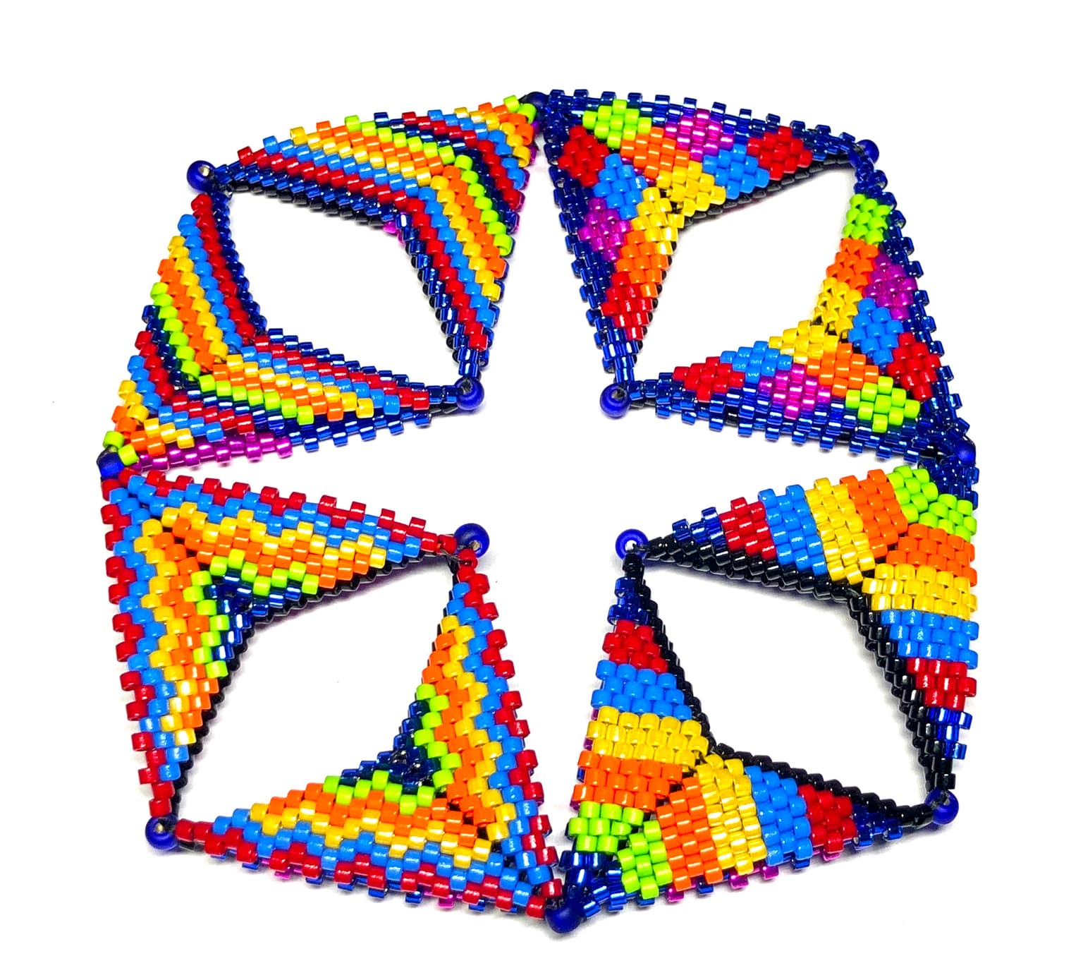 Image for Fiesta! - Rick Rack Cuff, Janus Crown - Hyperbolic Paraboloid Crown, Talon - Captured Wave Form