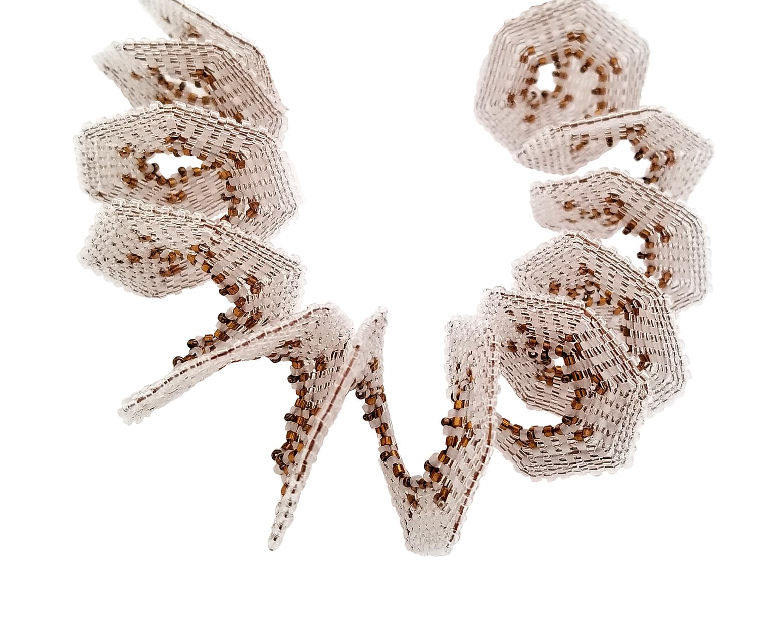 Image for look 'Slinky Coil HyperSpiral Neckpiece'